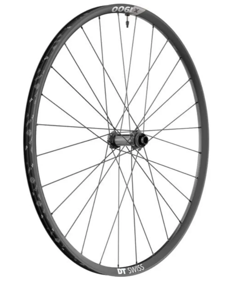 DT Swiss X 1900 29 Inch Front Wheel 25mm Rim 15x100mm Axle in Black